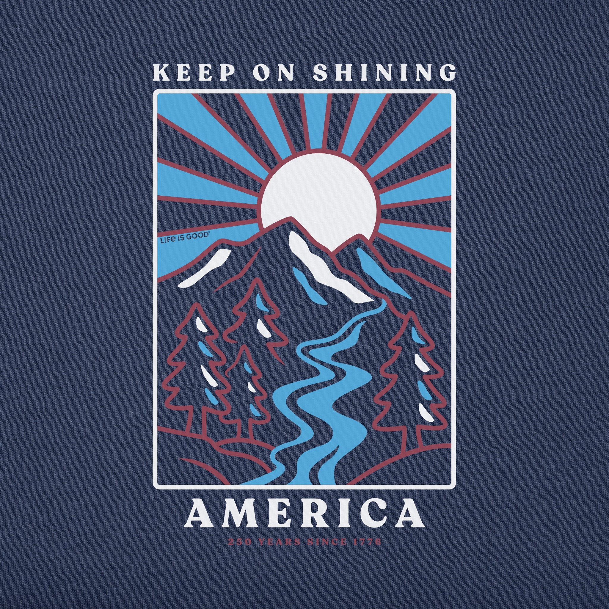 Women's Keep on Shining America Short Sleeve Tee