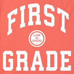 Kids First Grade Short Sleeve Crusher Tee