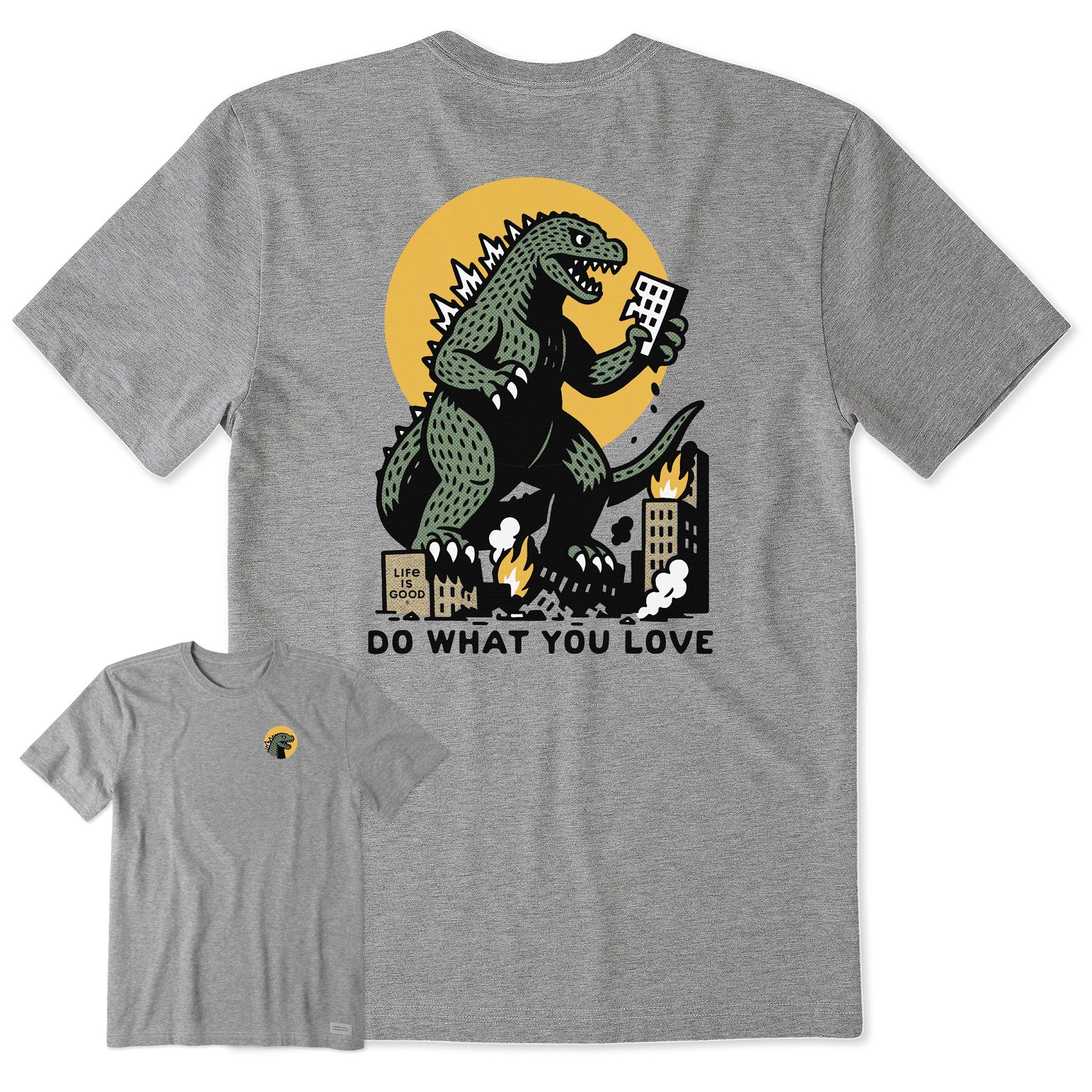 Men's Do What You Love Zilla Short Sleeve Tee