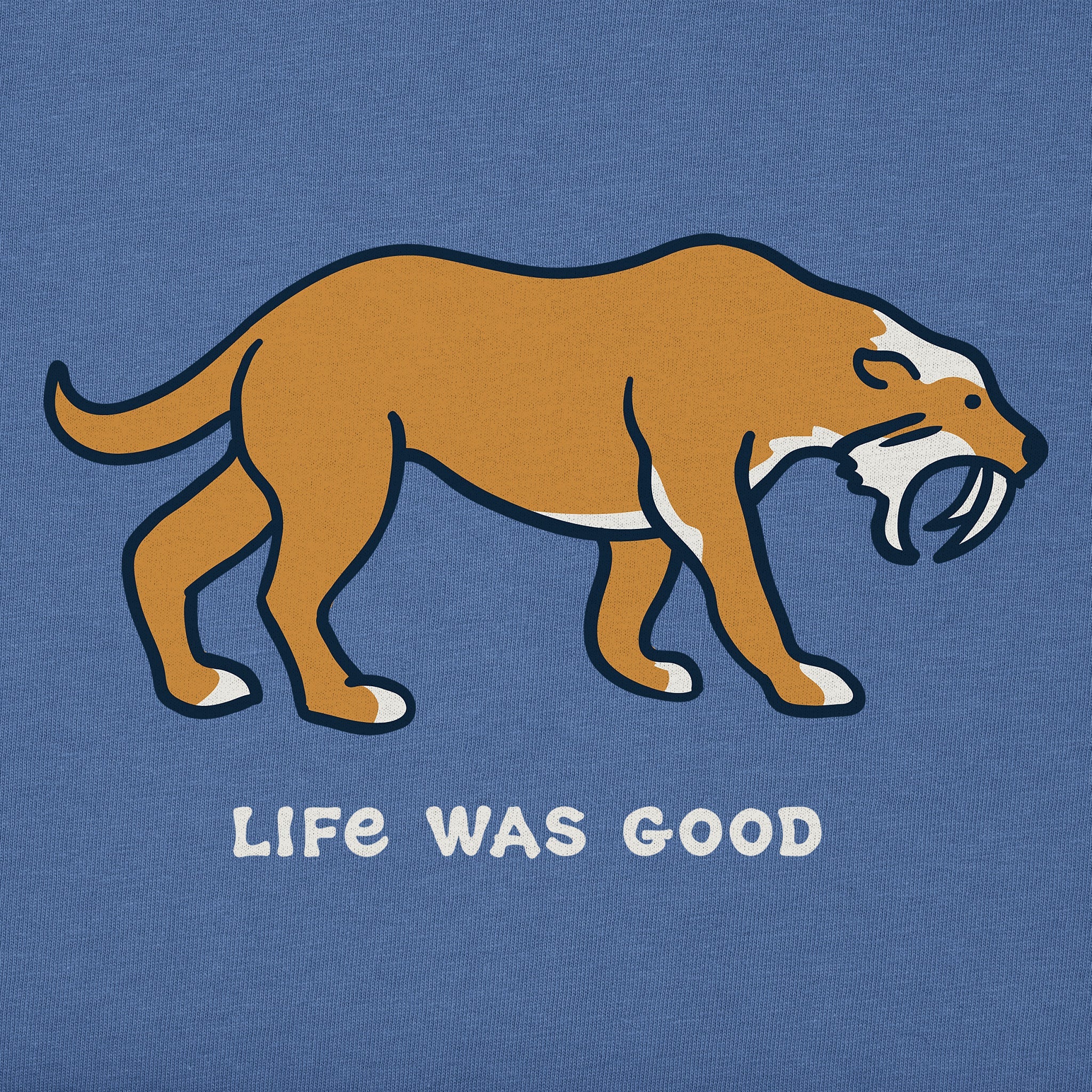 Kids Saber Tooth Short Sleeve Crusher Tee