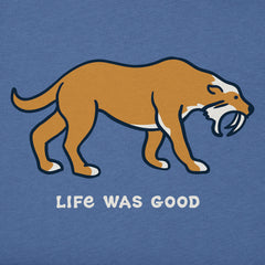 Kids Saber Tooth Short Sleeve Crusher Tee