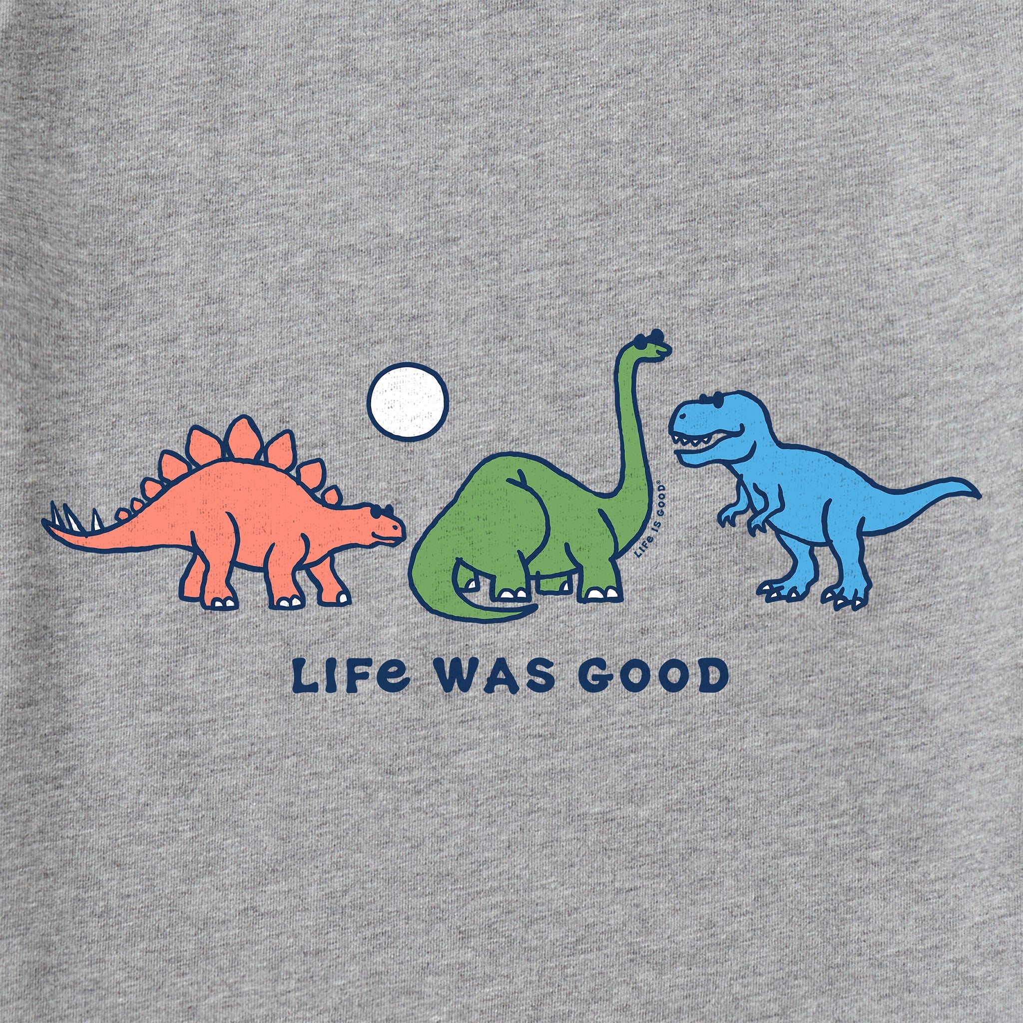 Kids Dino Trio Short Sleeve Crusher Tee