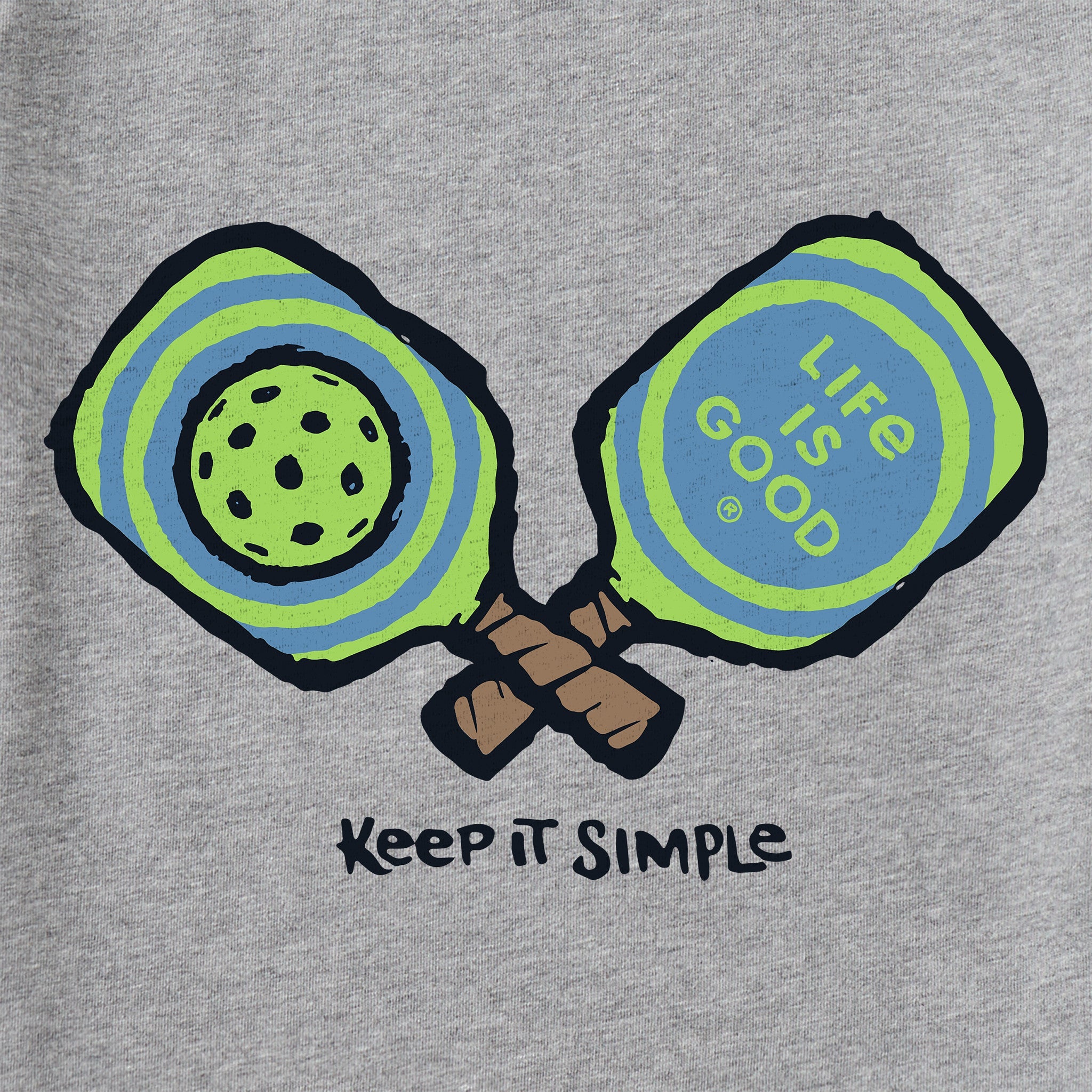 Women's Keep It Simple Pickleball Short Sleeve Tee