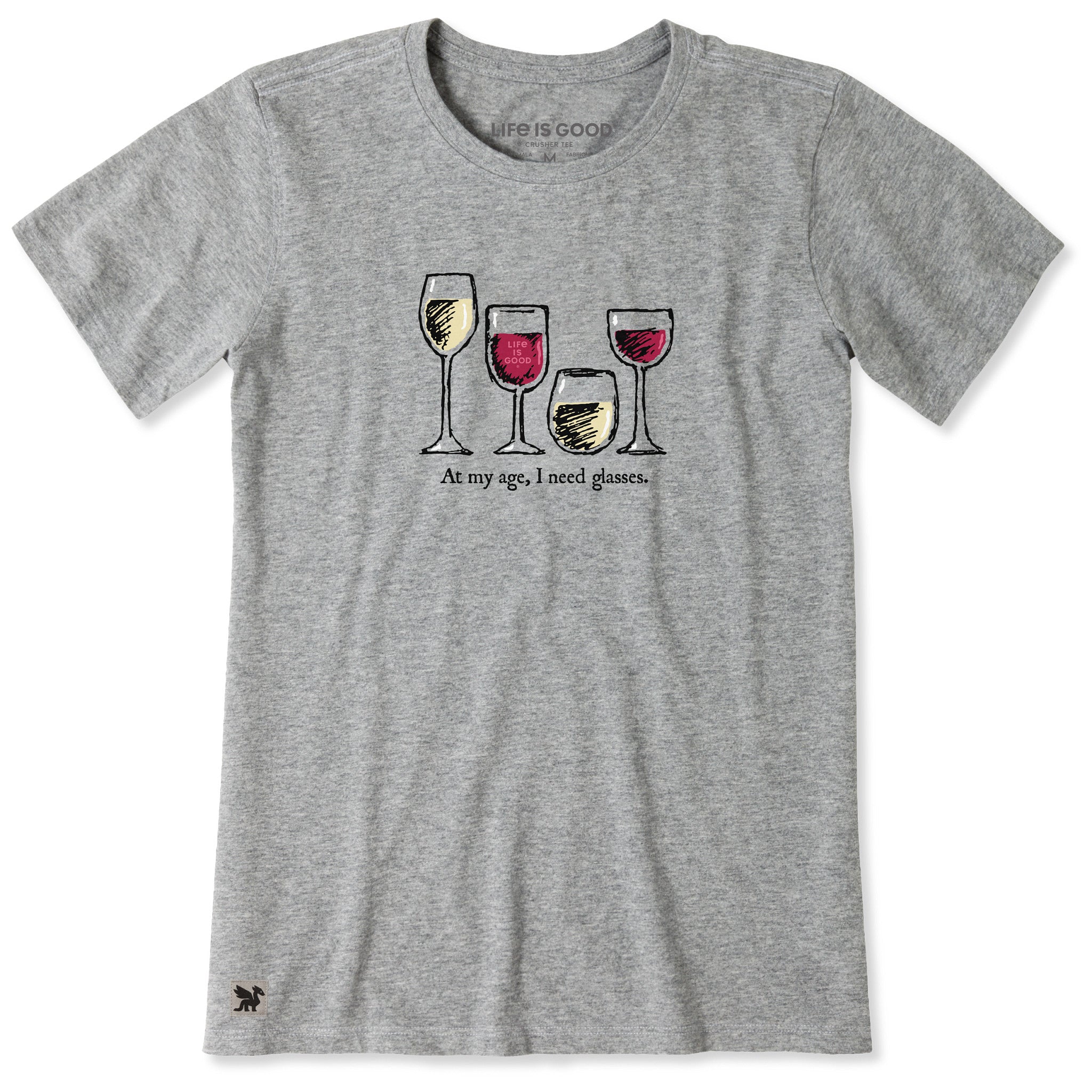 Women's I Need Wine Glasses Short Sleeve Tee