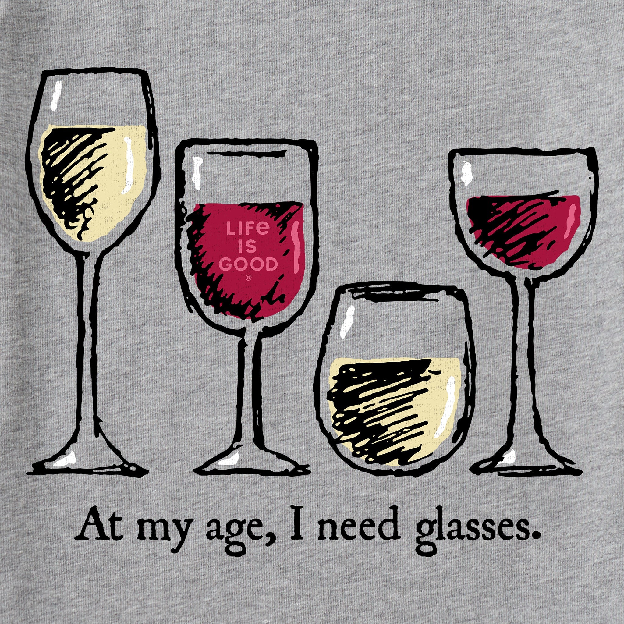Women's I Need Wine Glasses Short Sleeve Tee