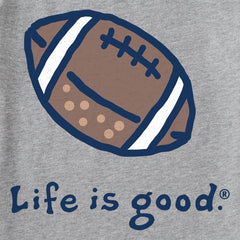 Men's Football Icon Long Sleeve Crusher-LITE Tee