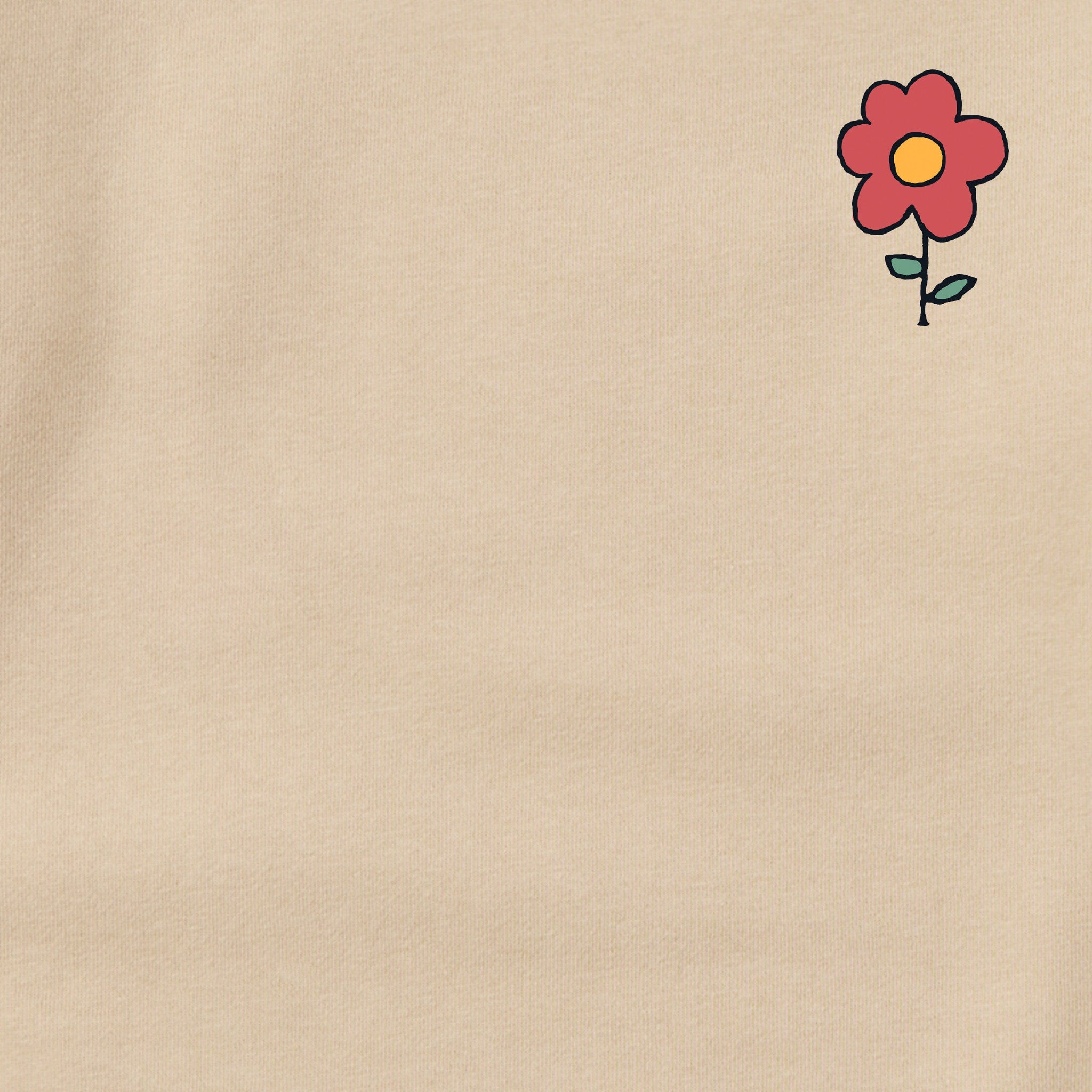 Adult Unisex 3 Flowers Every Wear Crew Sweatshirt