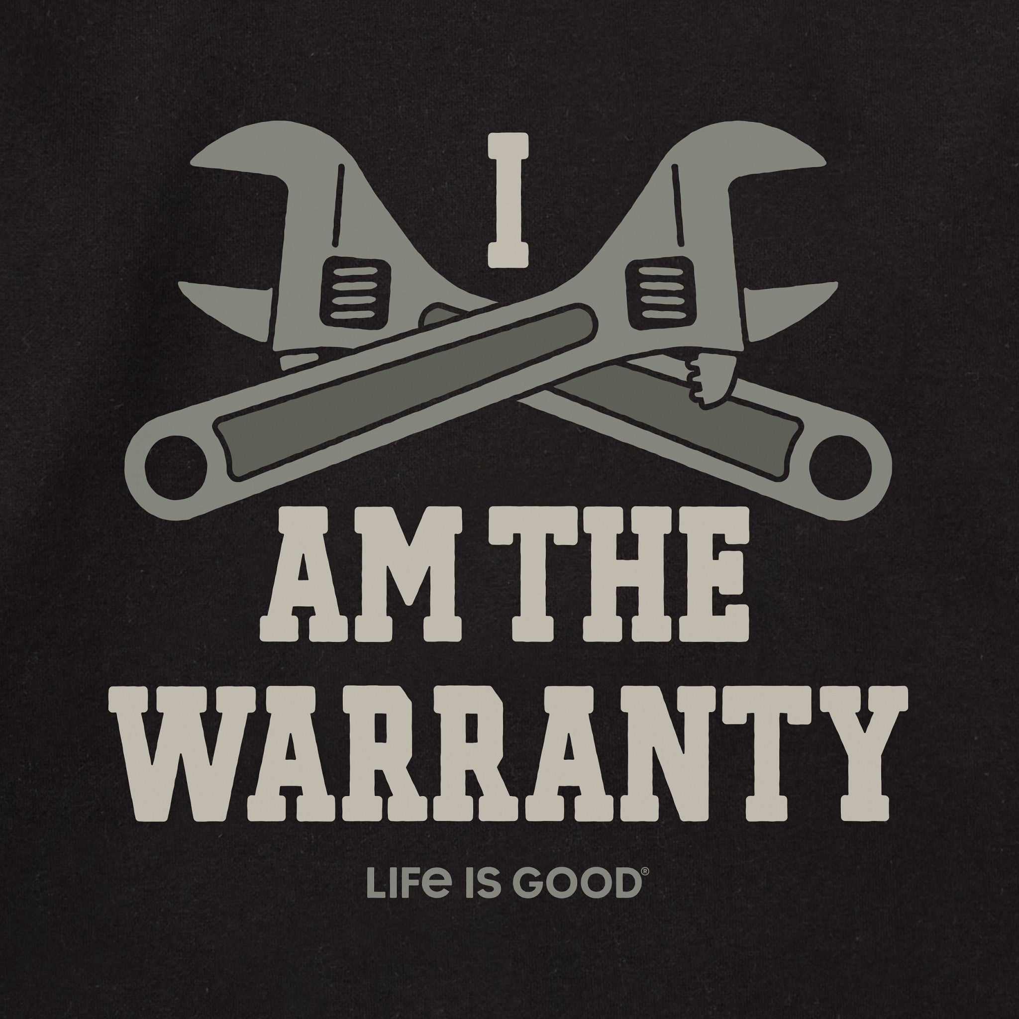 Adult Unisex I am the Warranty Every Wear Crew Sweatshirt