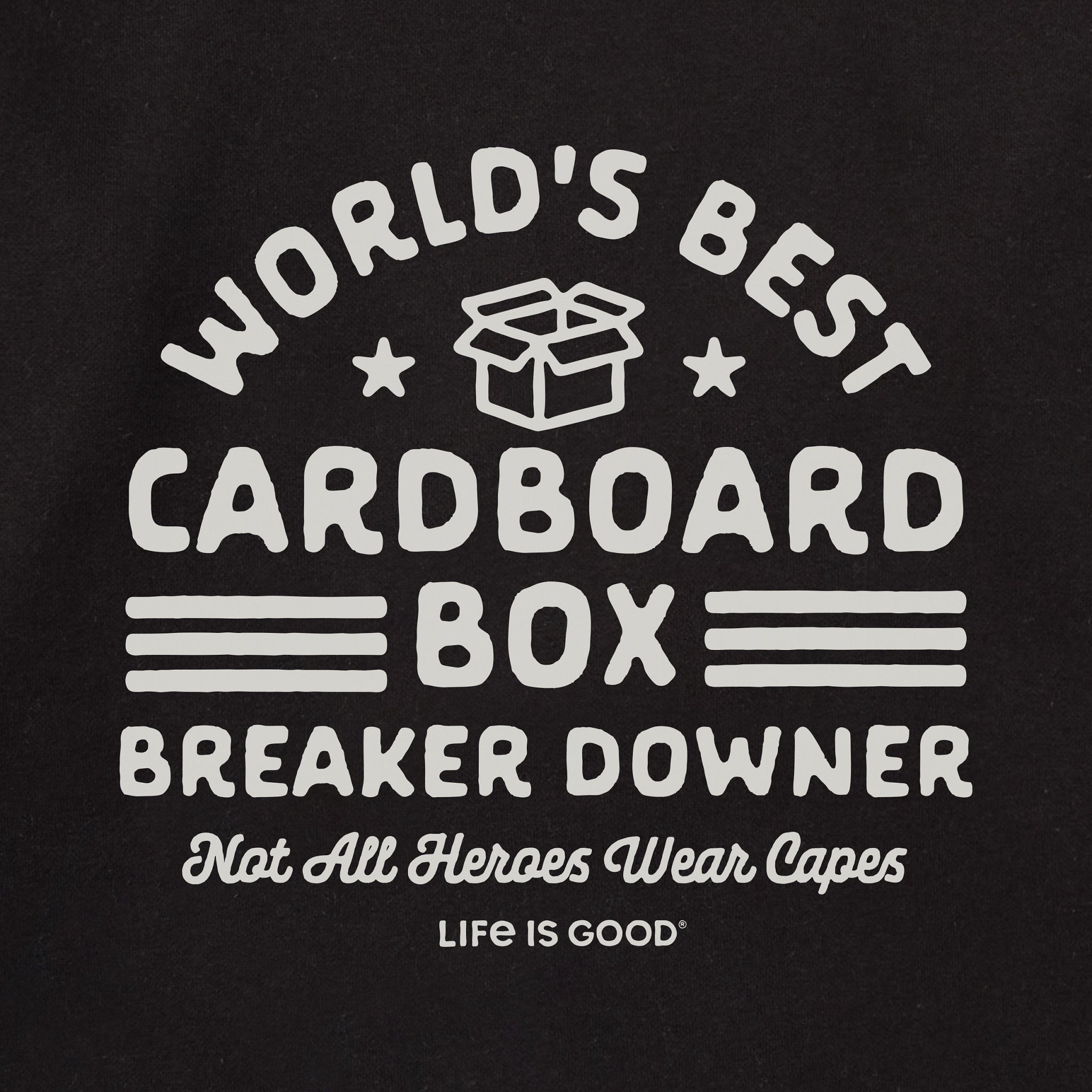 Adult Unisex Cardboard Box Breaker Downer Every Wear Crew Sweatshirt