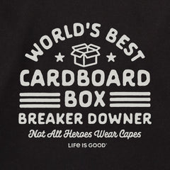 Adult Unisex Cardboard Box Breaker Downer Every Wear Crew Sweatshirt
