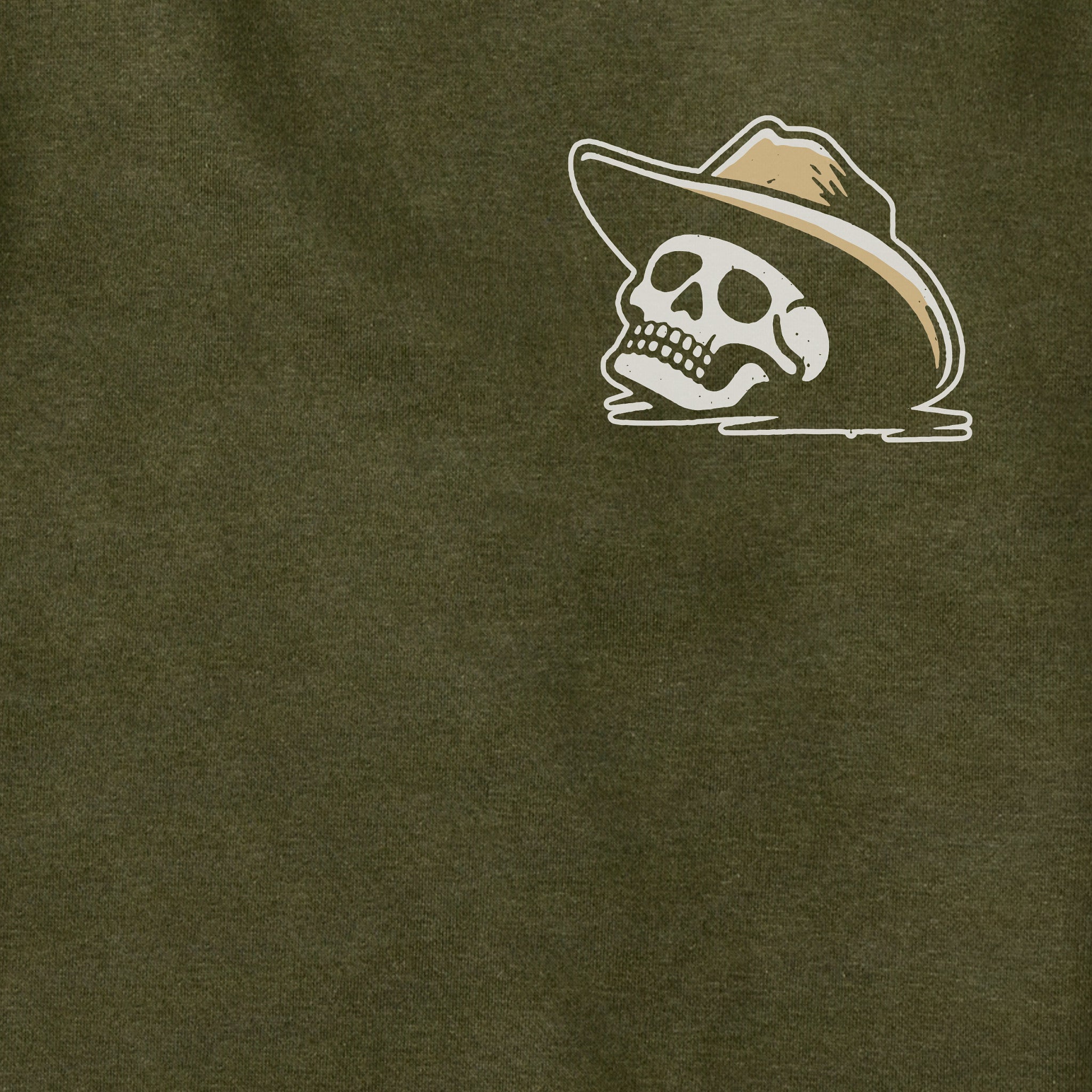 Adult Unisex Life was Good Cowboy Skull Every Wear Hoodie Sweatshirt