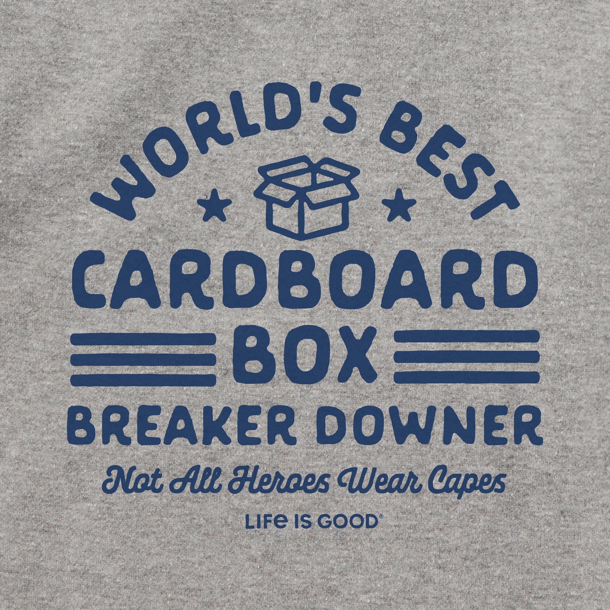 Adult Unisex Cardboard Box Breaker Downer Every Wear Hoodie Sweatshirt