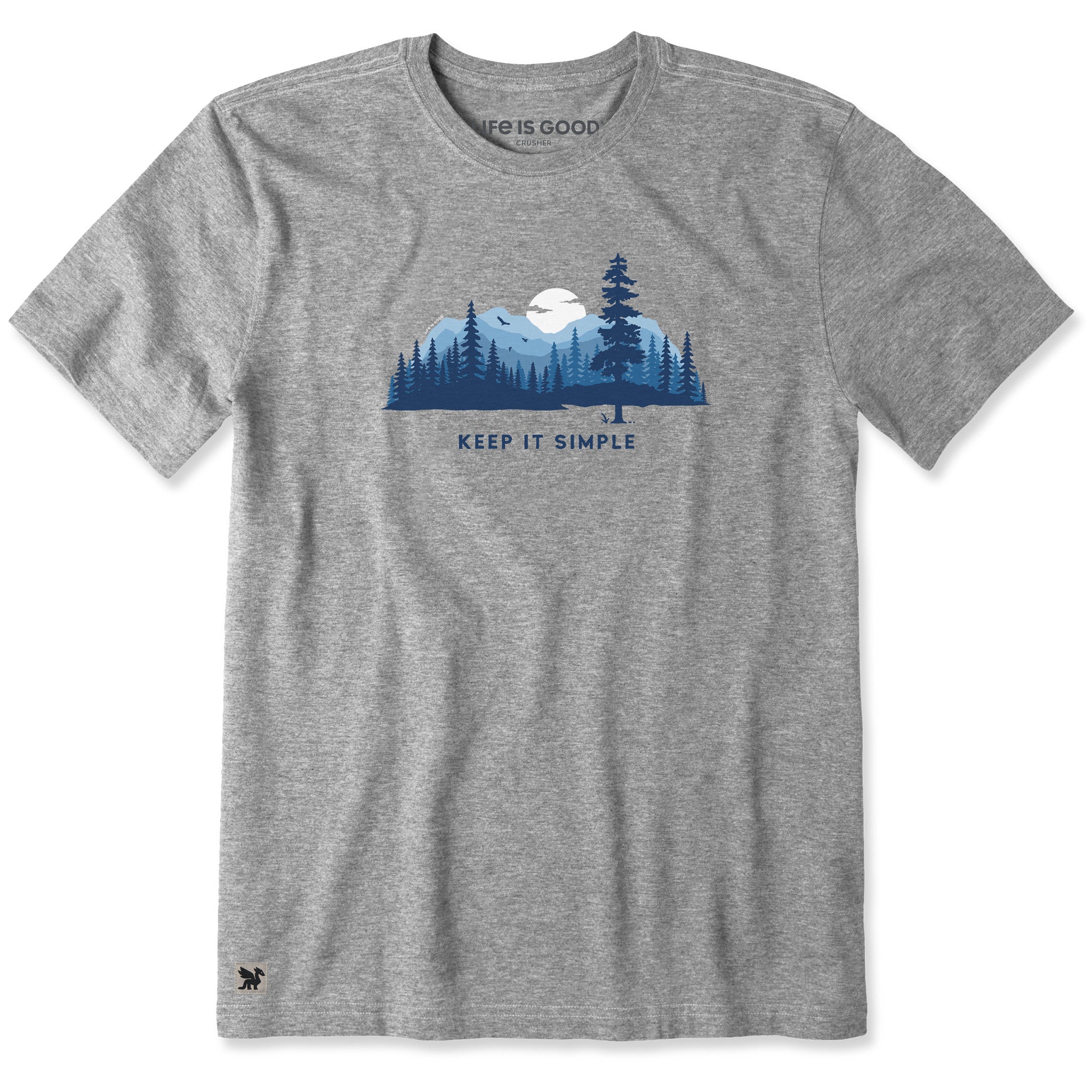 Men's Keep it Simple Evergreen Silo Short Sleeve Tee