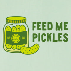 Kids Feed Me Pickles Short Sleeve Crusher Tee