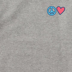 Adult Unisex Peace and Love Together Every Wear Hoodie Sweatshirt