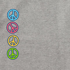 Adult Unisex Peace and Love Together Every Wear Hoodie Sweatshirt