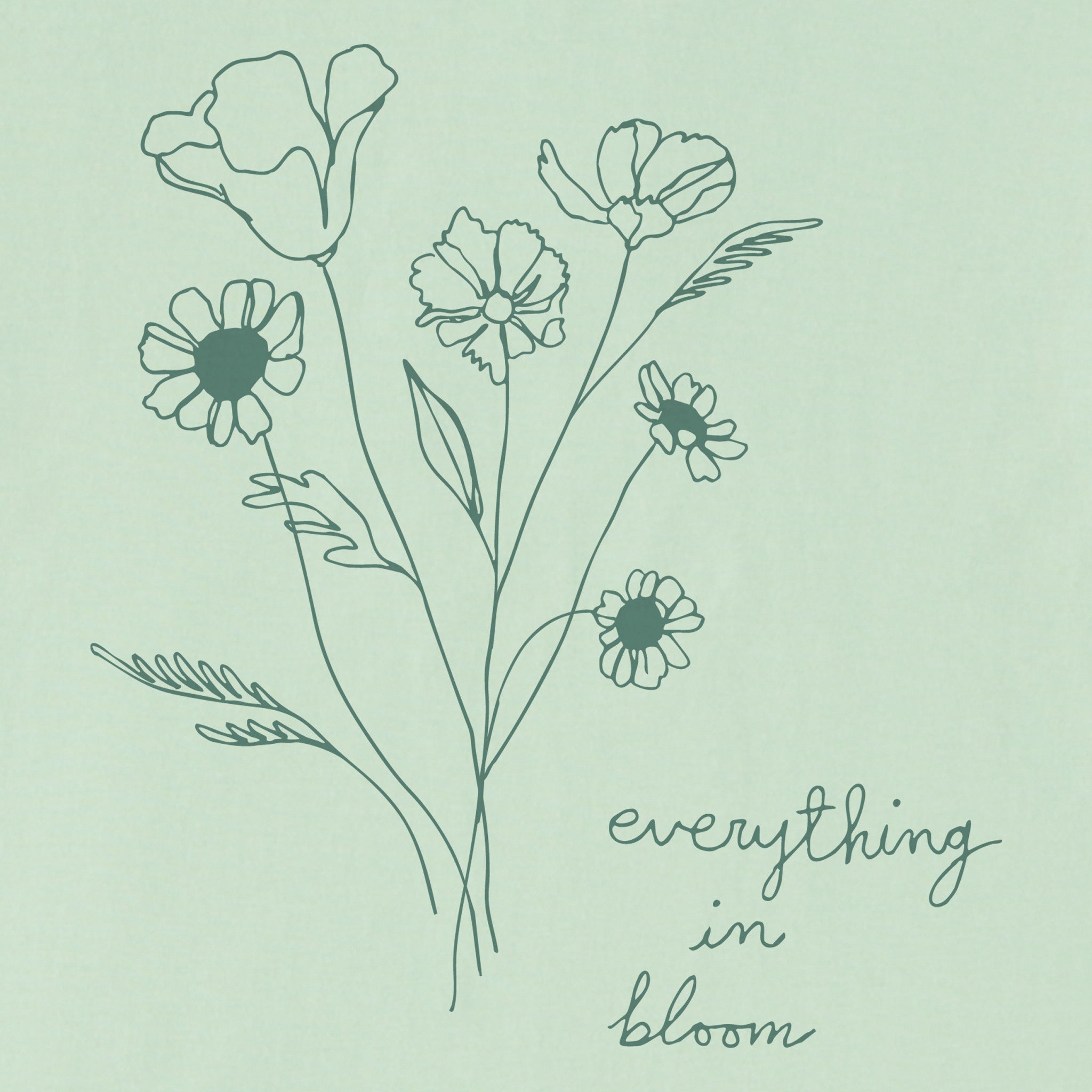 Women's Everything in Bloom Short Sleeve Crusher Boxy Tee