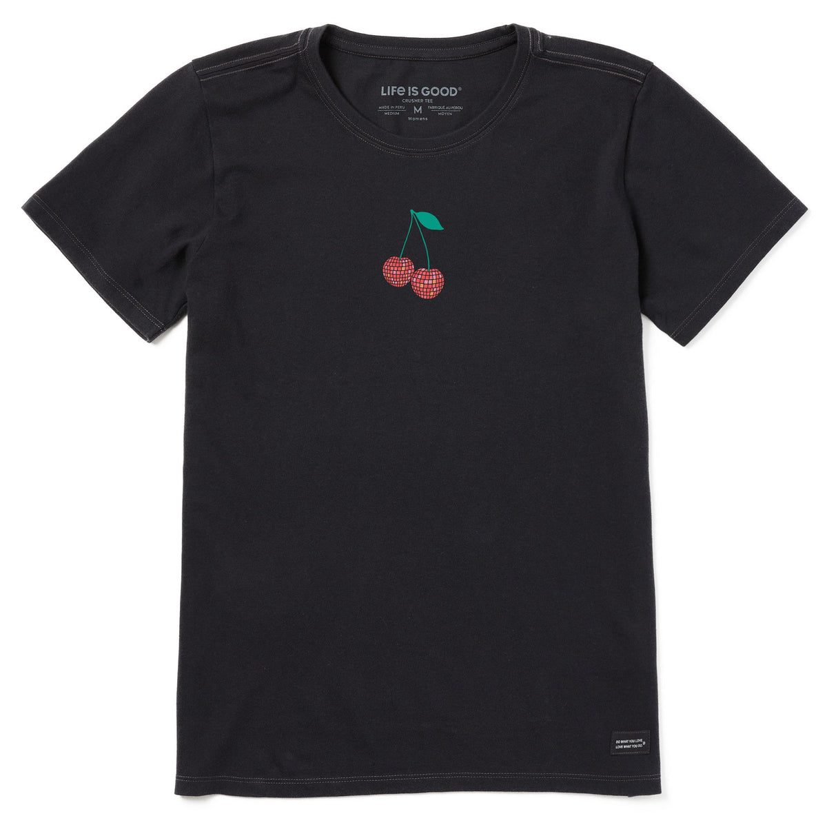 Women's Disco Cherries Short Sleeve Tee