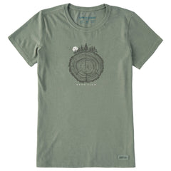 Women's Grow Slow Short Sleeve Crusher Tee