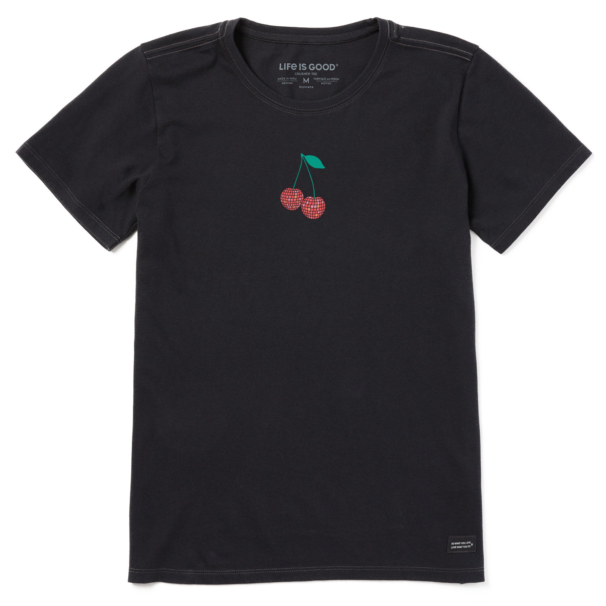 Women's Disco Cherries Short Sleeve Tee