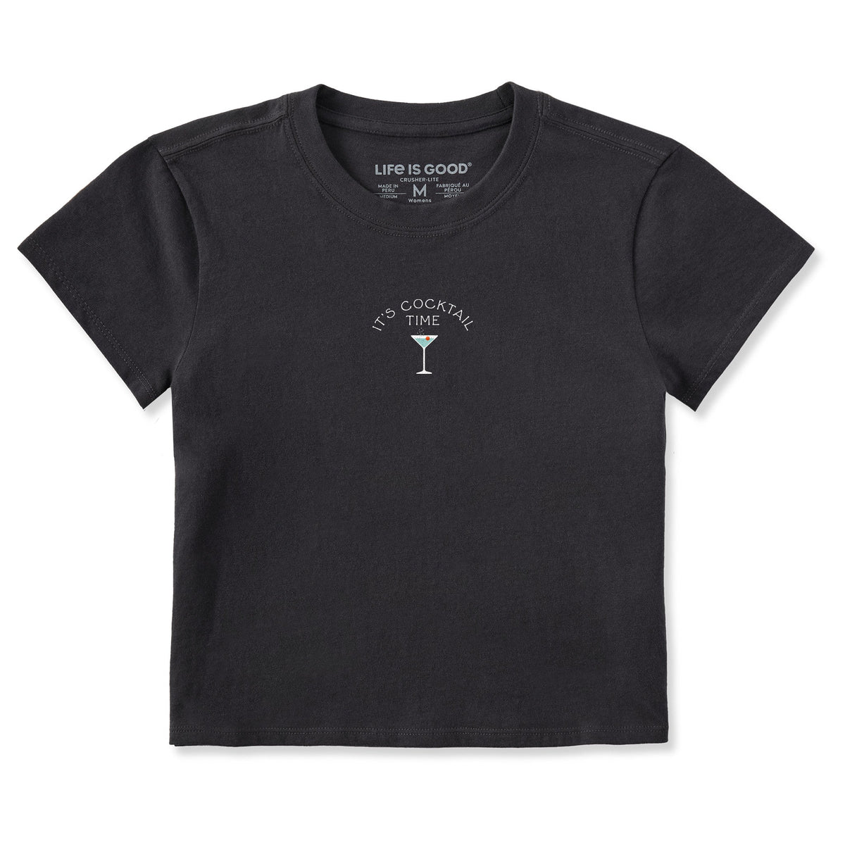 Women's It's Cocktail Time Crusher-LITE Shrunken Tee