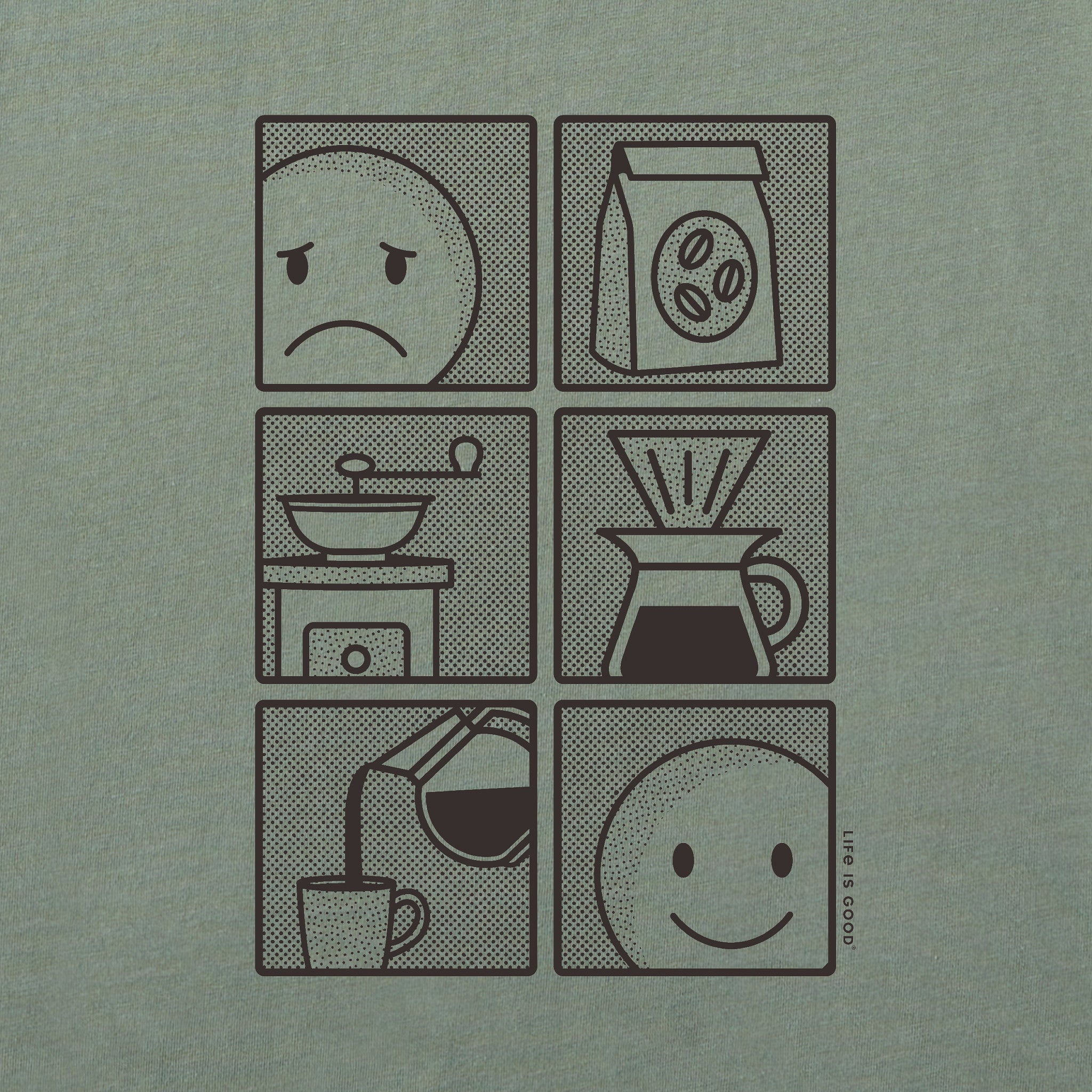 Men's Making Coffee Short Sleeve Tee