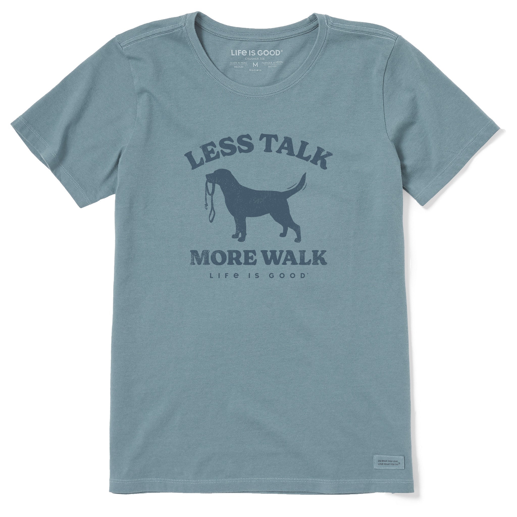Women's Less Talk More Walk Short Sleeve Tee