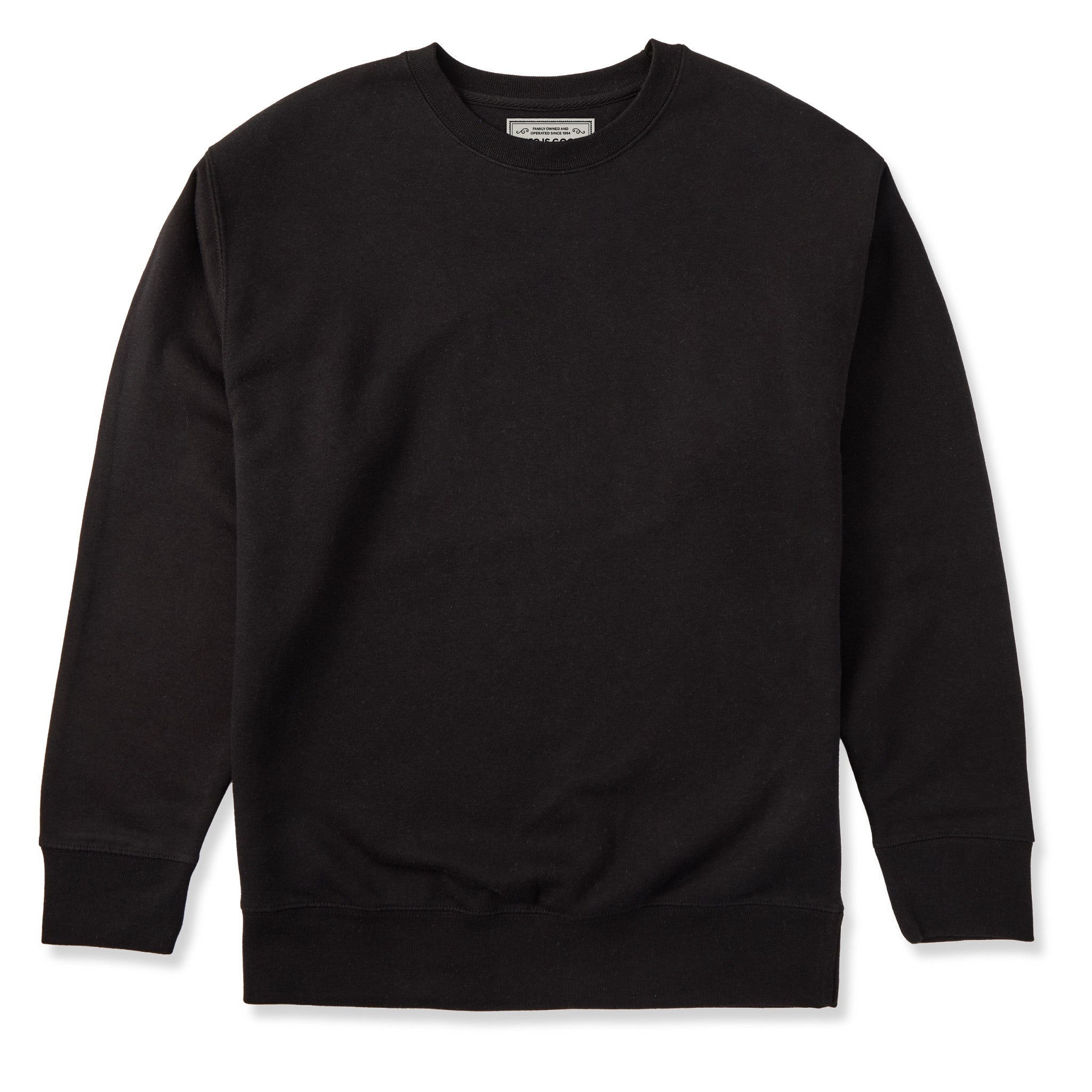 Adult Unisex Solid Every Wear Crew Sweatshirt