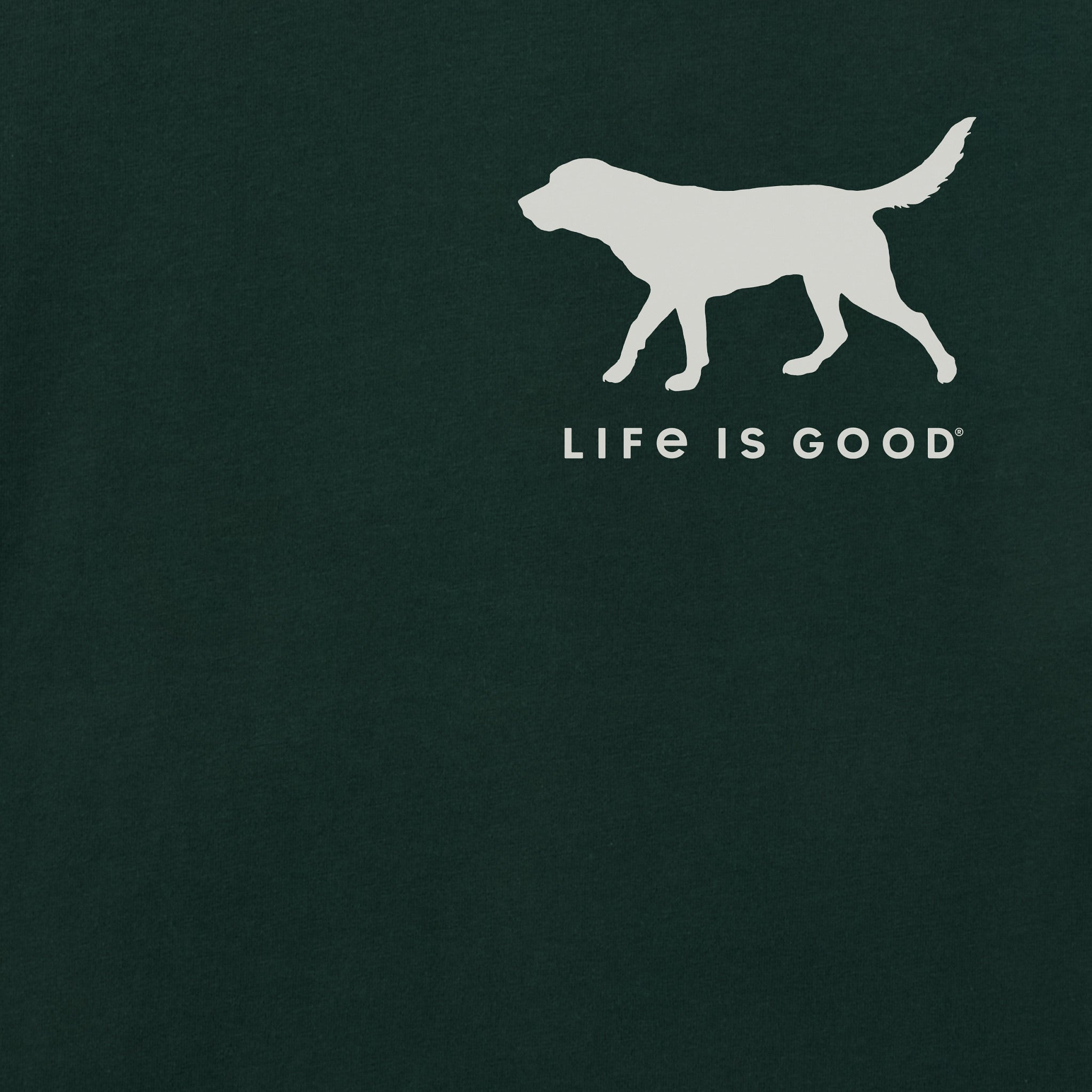 Men's Dog Walking Good Vibes Fleece Zip Hoodie
