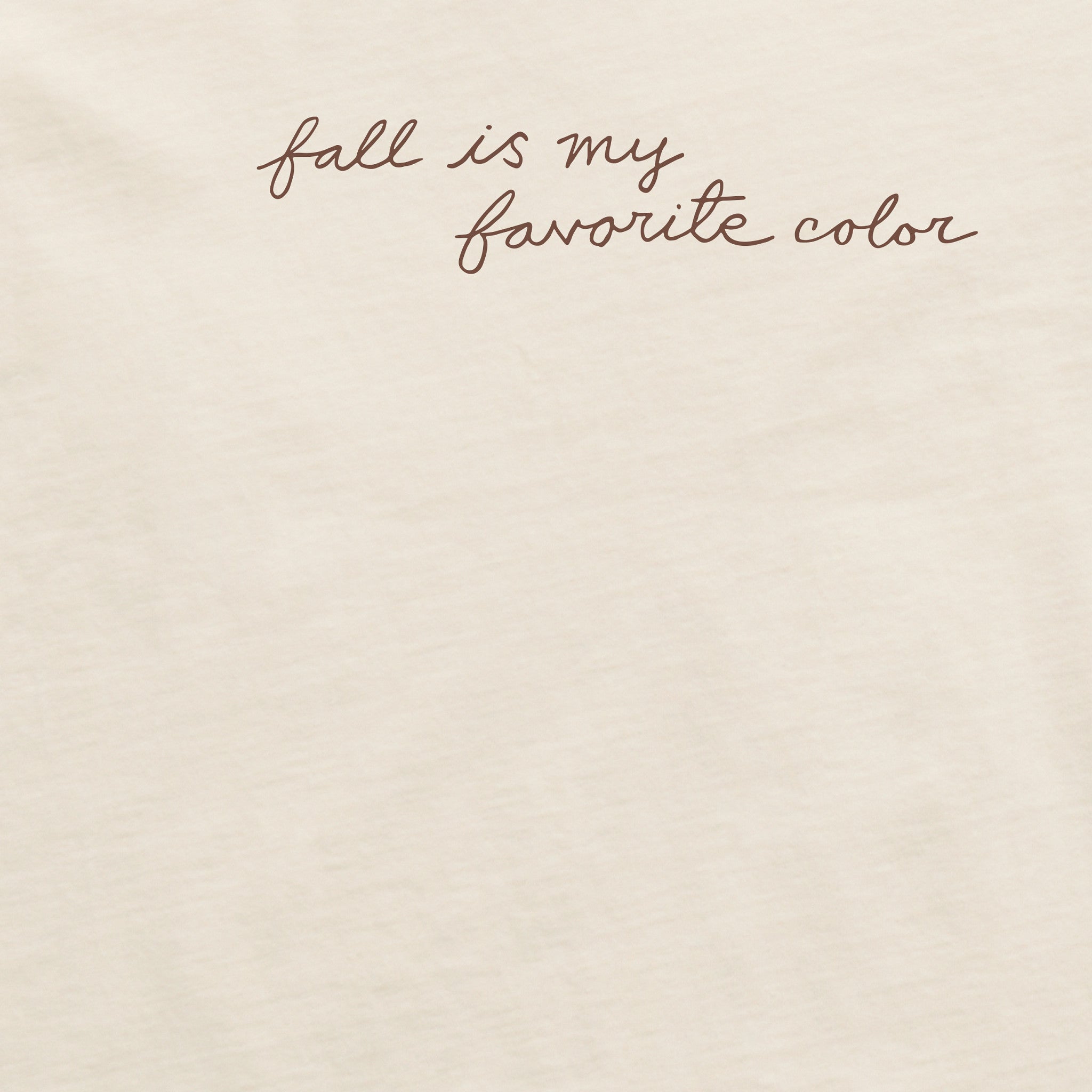 Women's Fall is my Favorite Sunflower Short Sleeve Crusher Boxy Tee