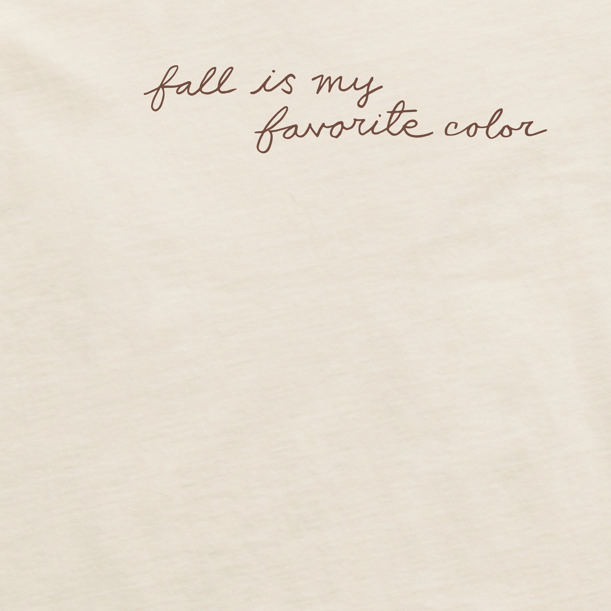 Women's Fall is my Favorite Sunflower Long Sleeve Crusher Tee