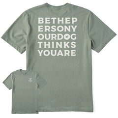 Men's Bert's Be the Person Short Sleeve Crusher Tee