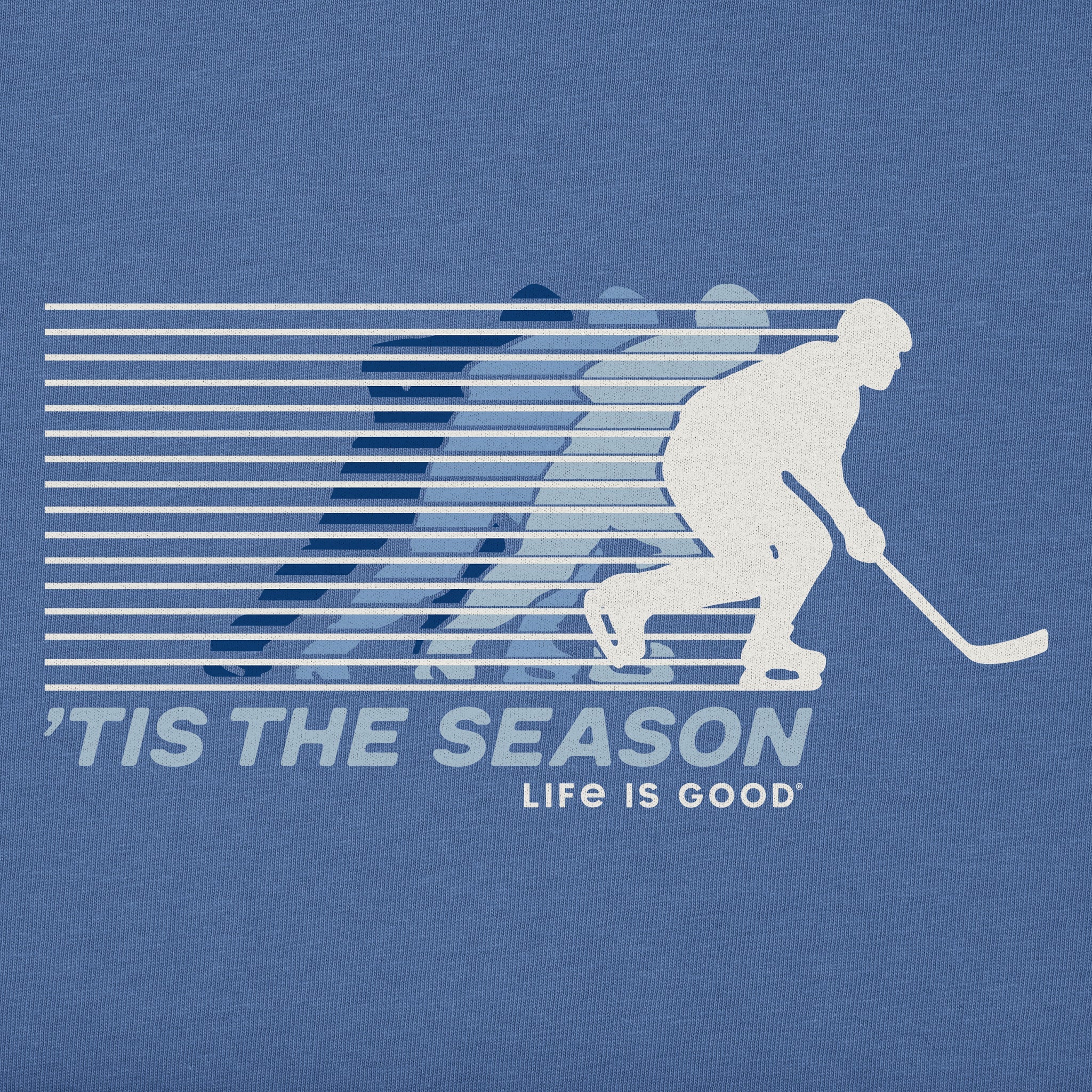 Kids Tis the Season Hockey Short Sleeve Crusher Tee