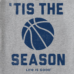 Kids Tis the Season Basketball Short Sleeve Crusher Tee