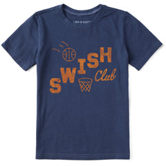 Kids Swish Club Short Sleeve Crusher Tee