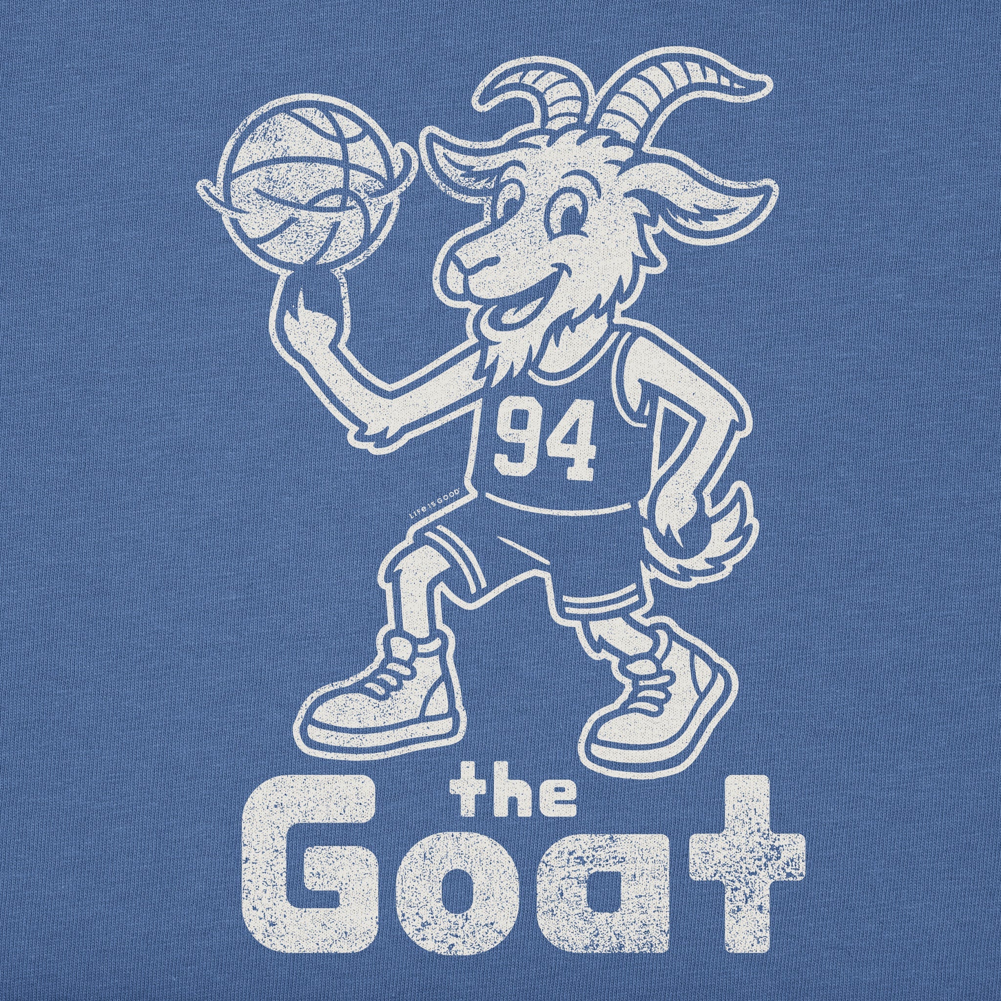 Kids the GOAT Short Sleeve Crusher Tee
