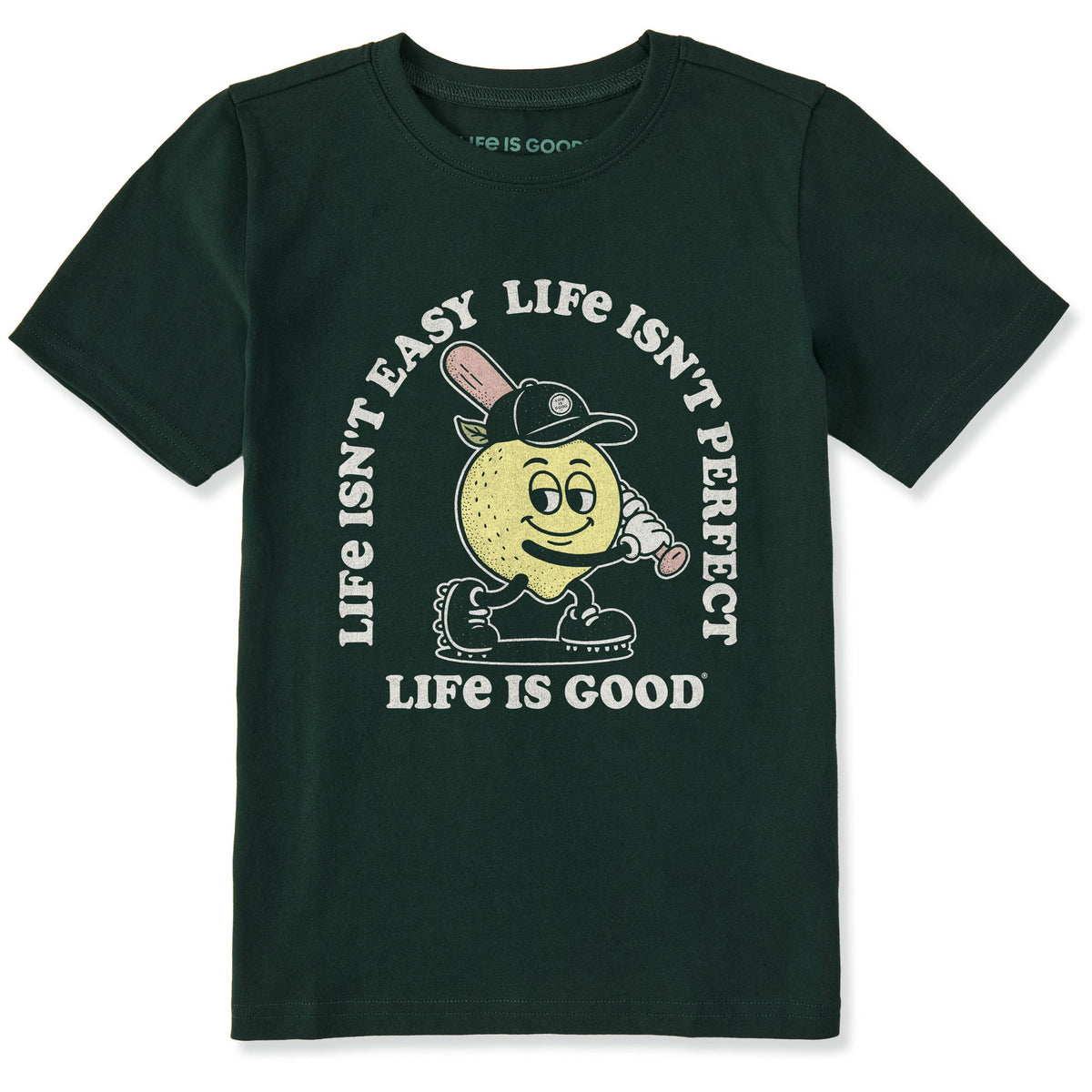 Kids Life Isn't Easy for a Lemon Short Sleeve Crusher Tee