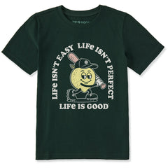 Kids Life Isn't Easy for a Lemon Short Sleeve Crusher Tee