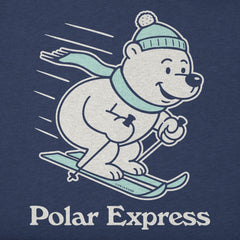 Toddler Polar Express Bear Short Sleeve Crusher Tee