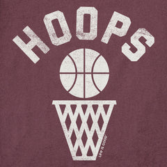 Men's Hoops Icon Long Sleeve Crusher Tee
