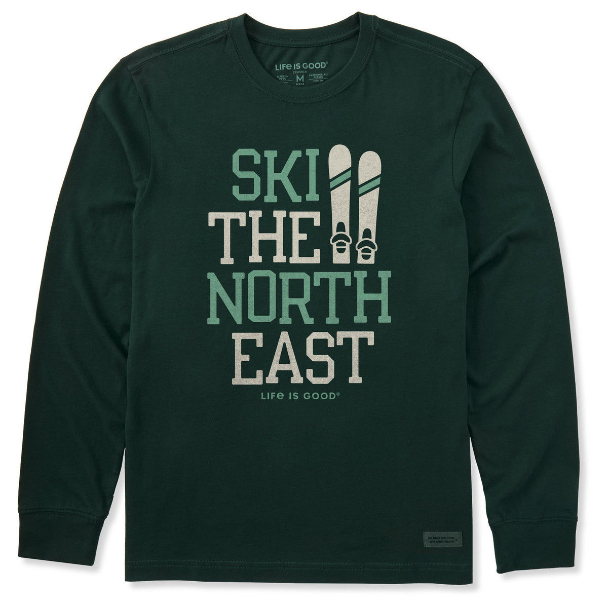Men's Ski the North East Long Sleeve Crusher Tee