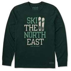 Men's Ski the North East Long Sleeve Crusher Tee