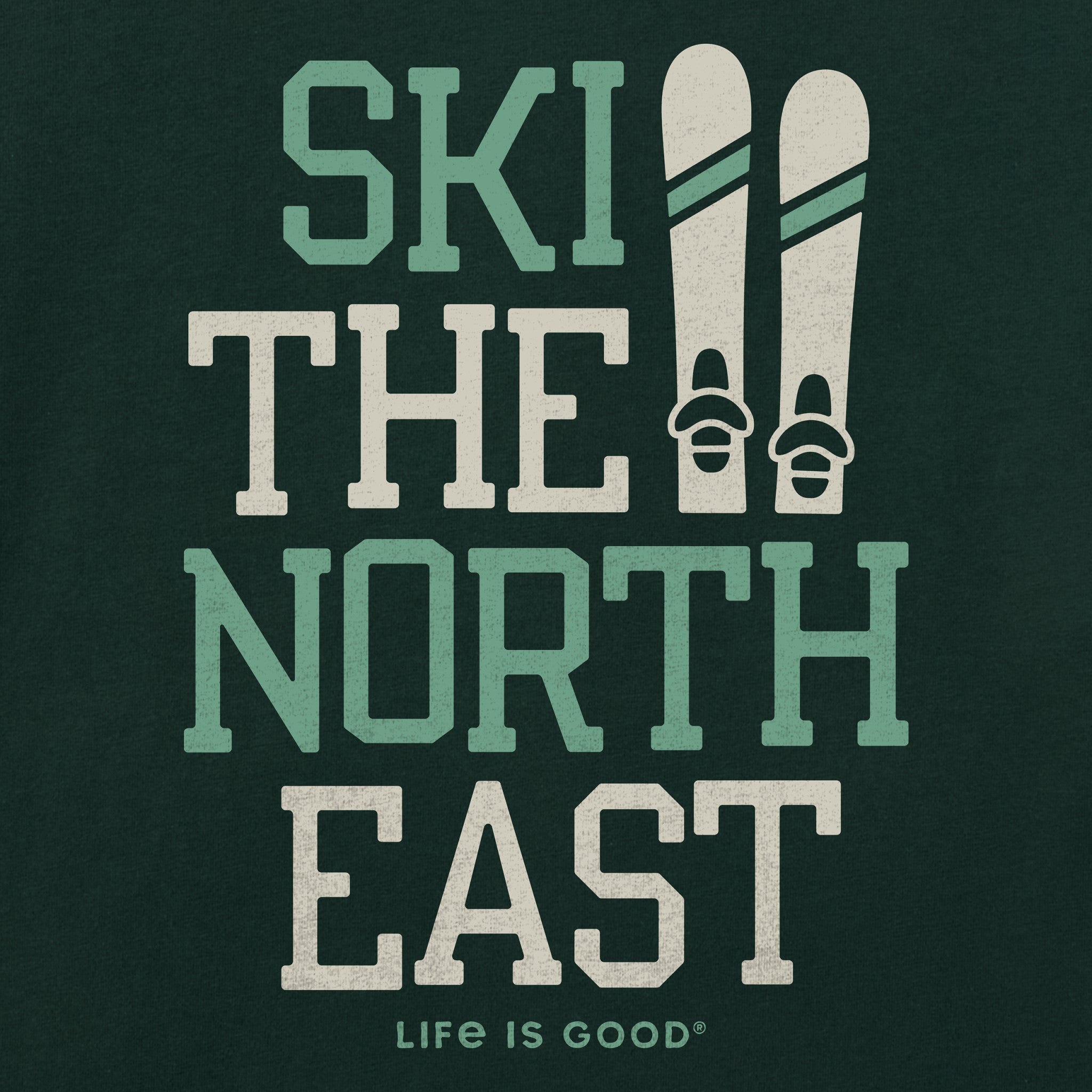 Men's Ski the North East Long Sleeve Crusher Tee