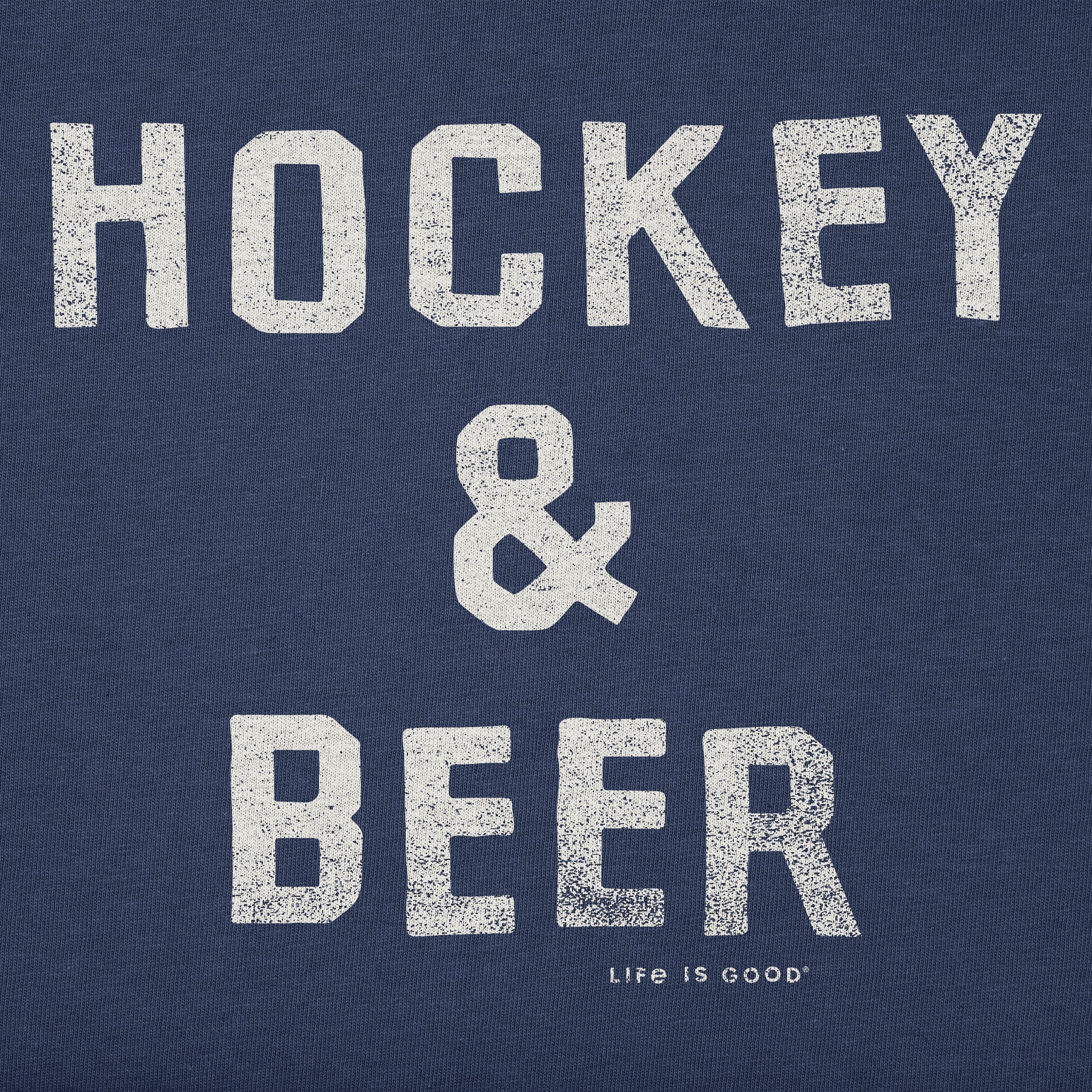 Women's Hockey & Beer Short Sleeve Crusher Boxy Tee