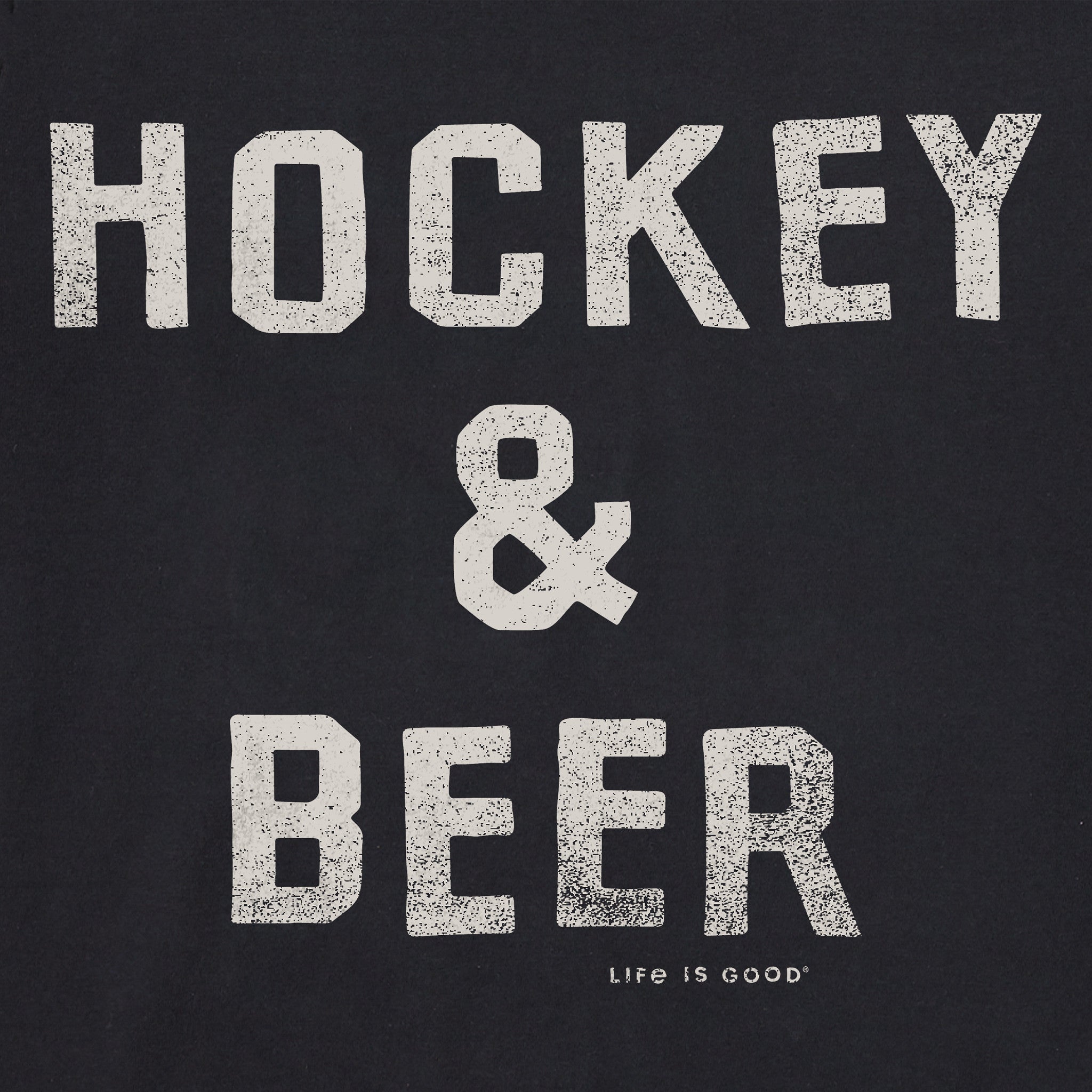 Women's Hockey & Beer Short Sleeve Crusher Tee