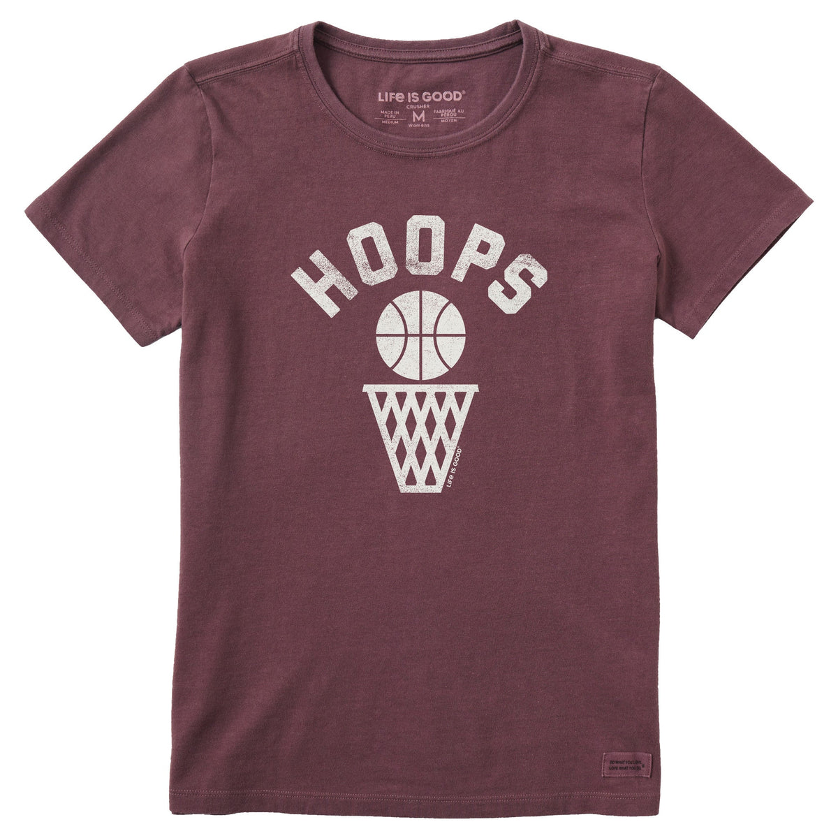 Women's Hoops Icon Short Sleeve Crusher Tee