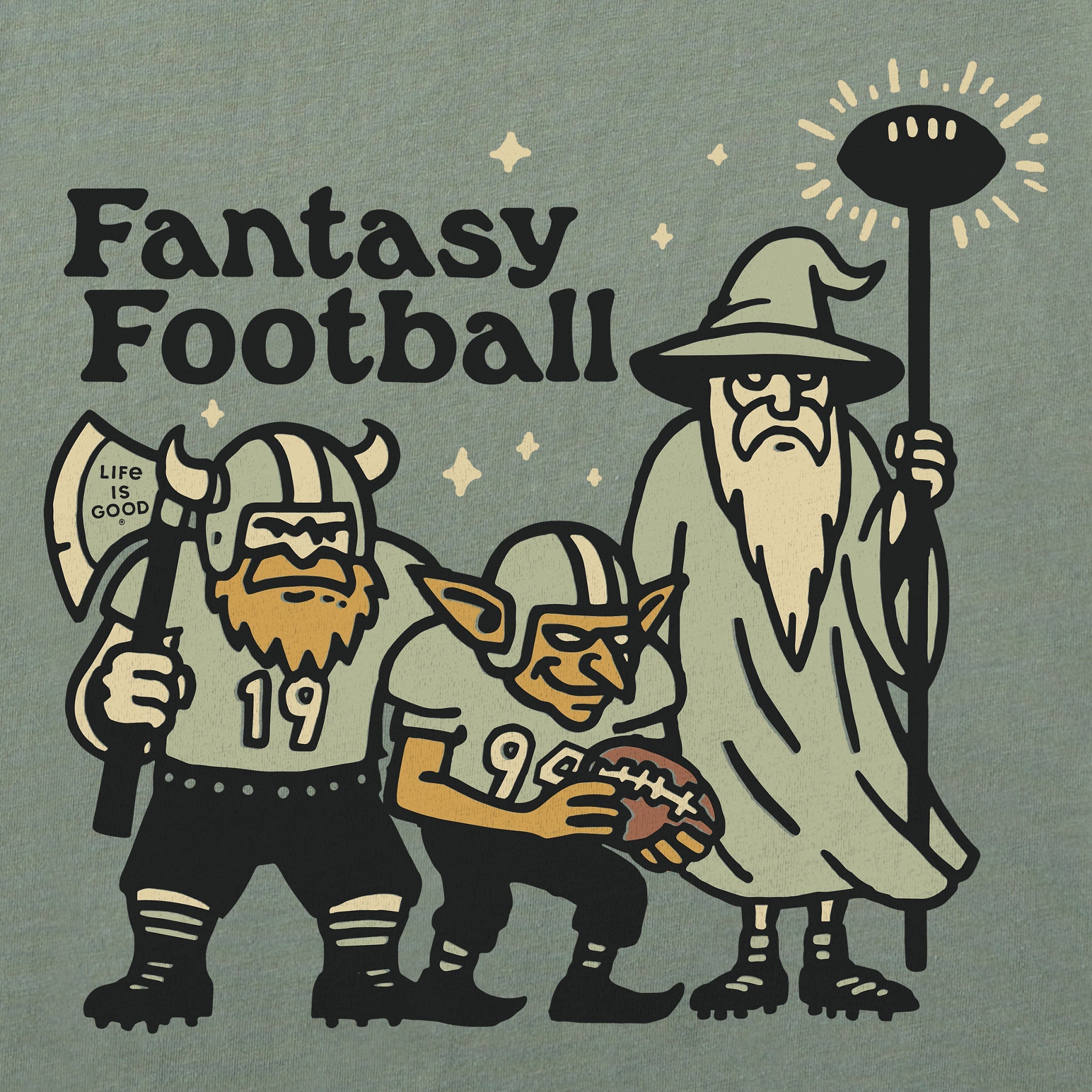Women's Fantasy Football Trio Short Sleeve Crusher Tee