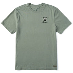 Men's Fantasy Football Go Long Short Sleeve Crusher Tee