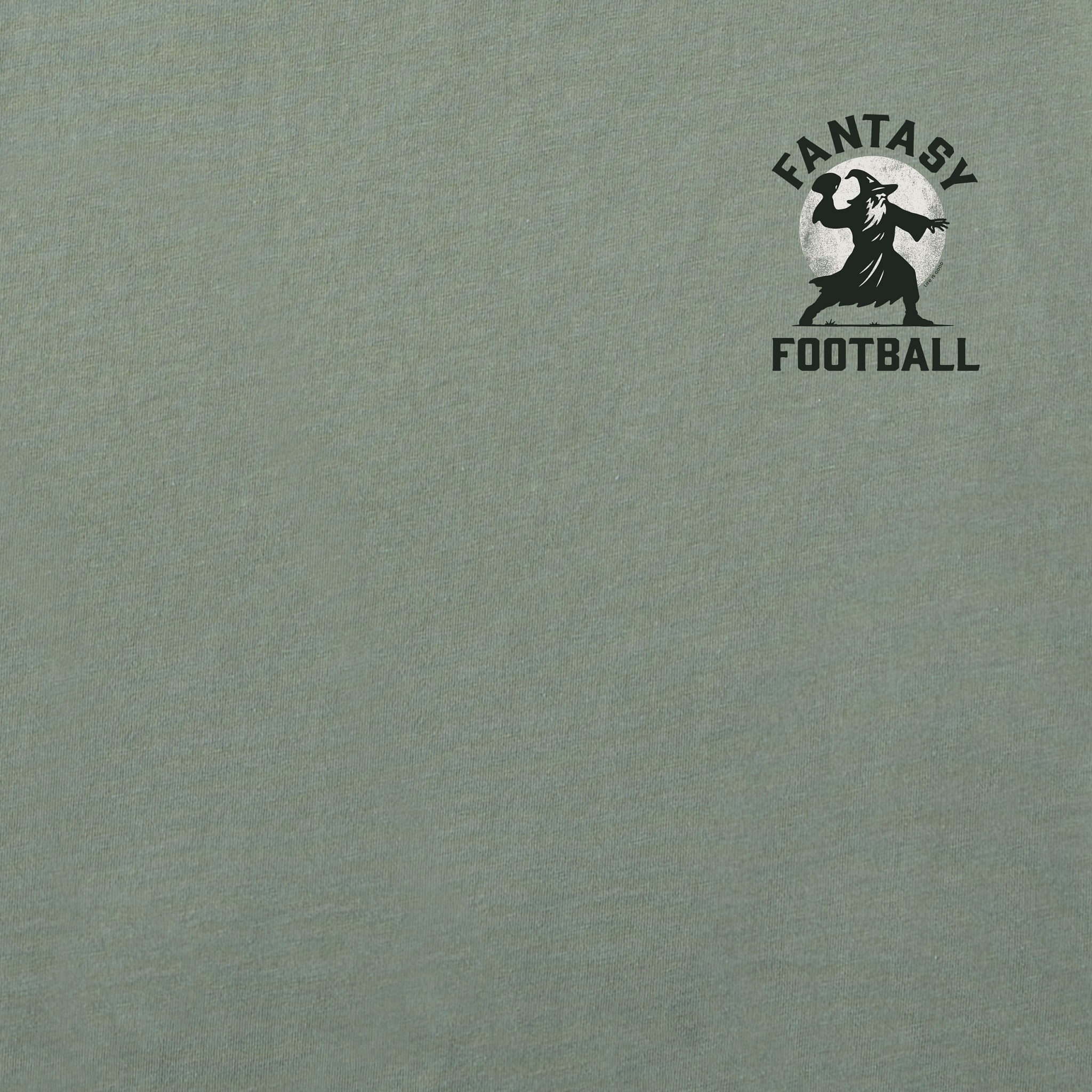 Men's Fantasy Football Go Long Short Sleeve Crusher Tee