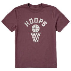 Men's Hoops Icon Short Sleeve Crusher Tee